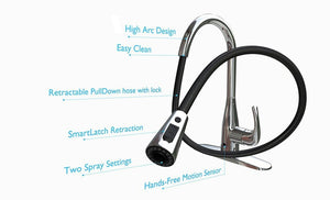 Flow Motion Activated Kitchen Faucet