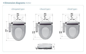 Nova-1000 Bidet Seat